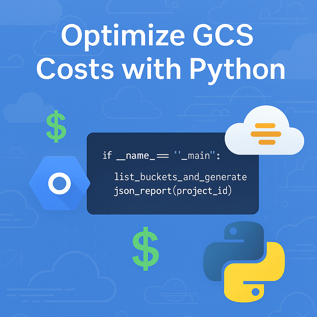Optimize GCS Costs with Python: Intelligent Storage Class Recommendations