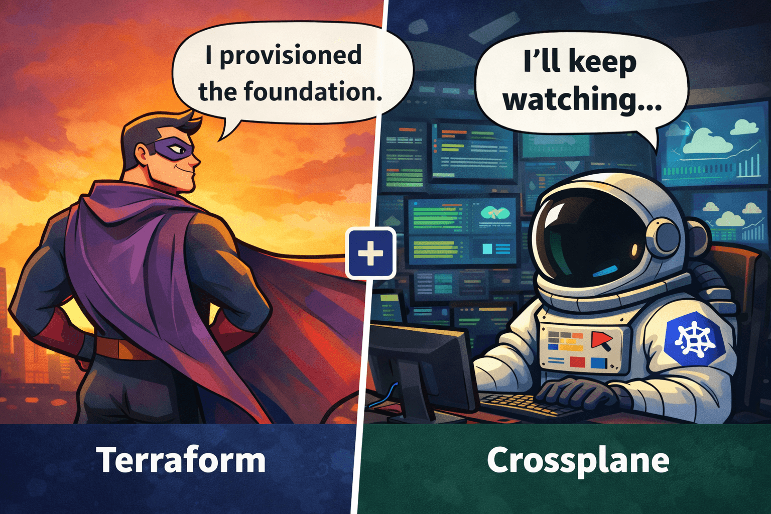 From Provisioning to Control Plane: Designing a Hybrid Terraform + Crossplane Architecture at Scale