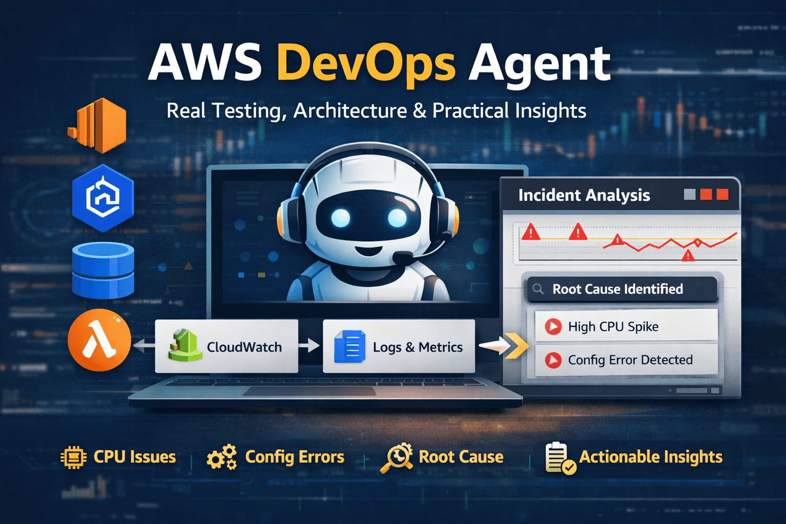 AWS DevOps Agent: Real Testing, Architecture & Practical Insights